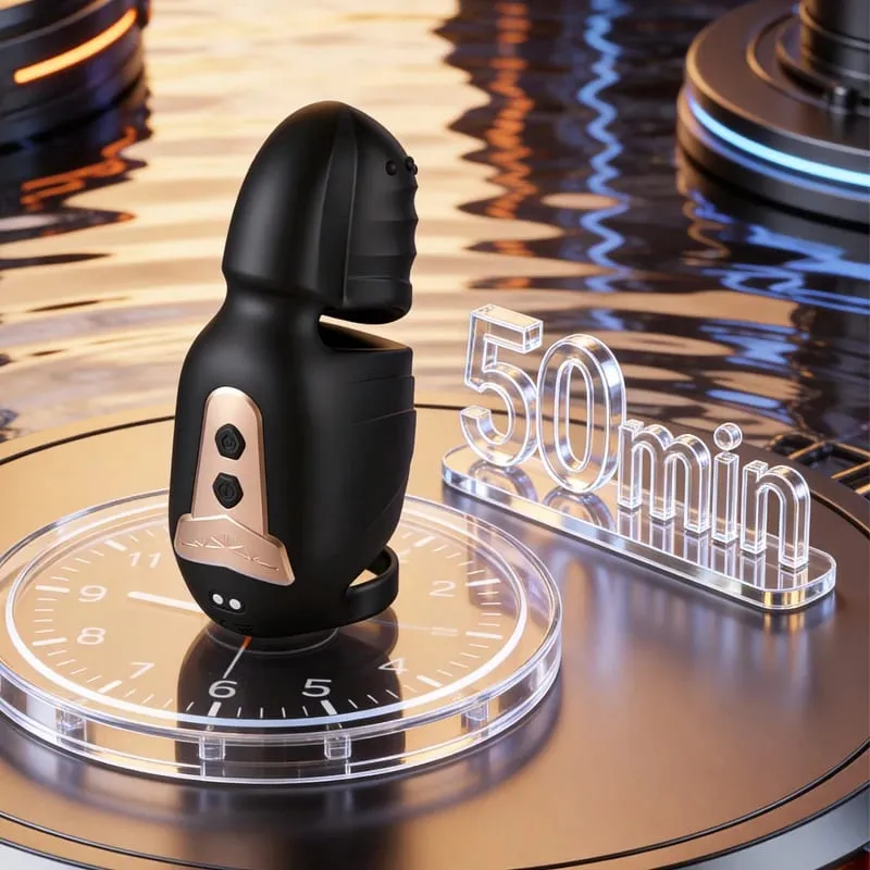 Glans Trainer Cock Male Masturbator 10 Mode Vibrator+wriggle Cocks Glans Stimulator Portable Pocket Pussy Penis Exercise Sex Toy