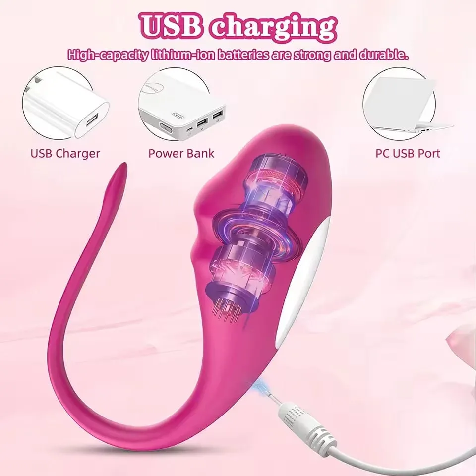 Wireless Women Vagina Panties Egg Vibrator Anal Vibrating Massager Wearable Stimulator G Spot Clit Sex Toys for Women Couples