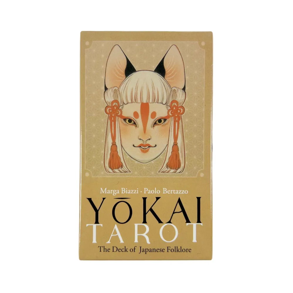 Yokai Tarot Cards Deck 78 Pcs Cards Rooted In Japanese Folklore Oracle English Visions Divination Edition Deck Board