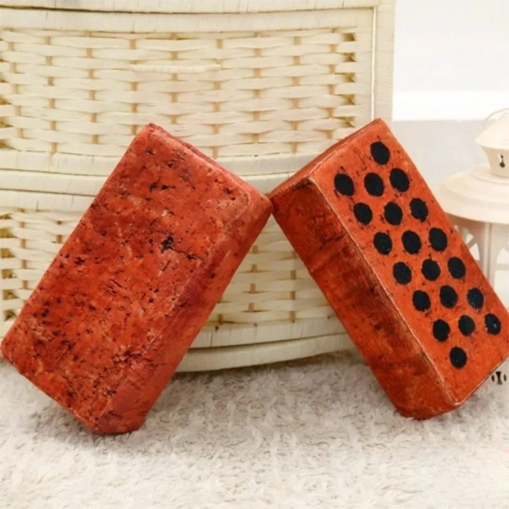 Creative Simulation Brick Pillow Funny Soft Nap Pillow Cushion Sofa Ornament