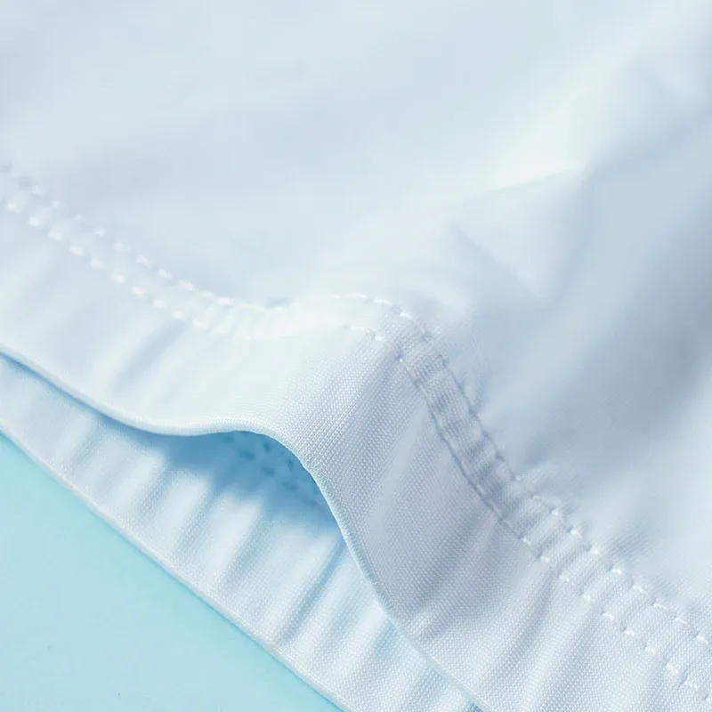 4 pçs cuecas de seda gelo masculina verão transparente sem costura sexy de secagem rápida na moda respirável calcinha ultra-fina — image 9