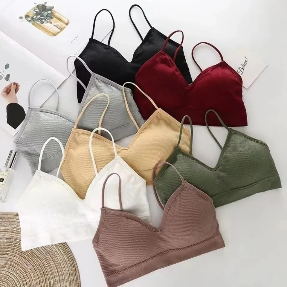 Tank Casual Tank Top for Women Ribbed Sleeveless Summer Shirts Camisole Spaghetti Straps Y2K Trendy Tank Tops — image 3