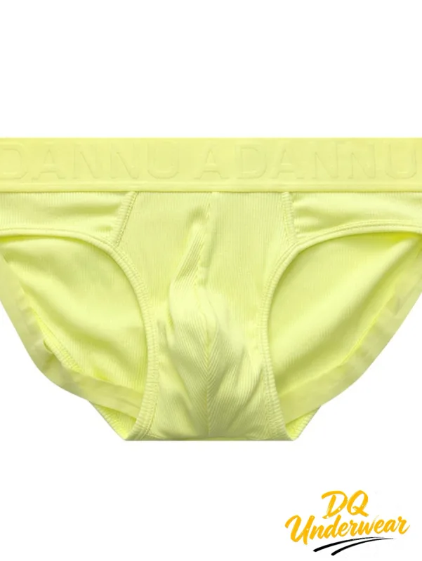 1PCS Solid Color Ribbed Male Briefs ADANNU Embossed Logo Elastic Waist Stretch Comfort Daily Bikini Underpants AD759 — image 16