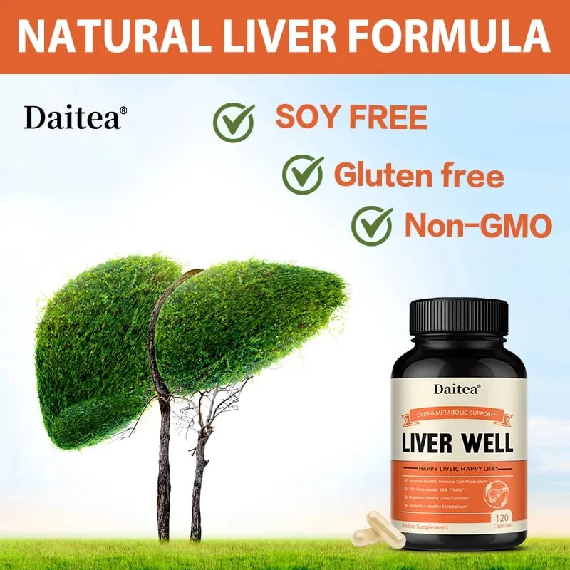 Milk Thistle Capsules Liver Health Support Gut & Immune Health Skin Beauty Liver Function Promotes Digestive Health — image 5