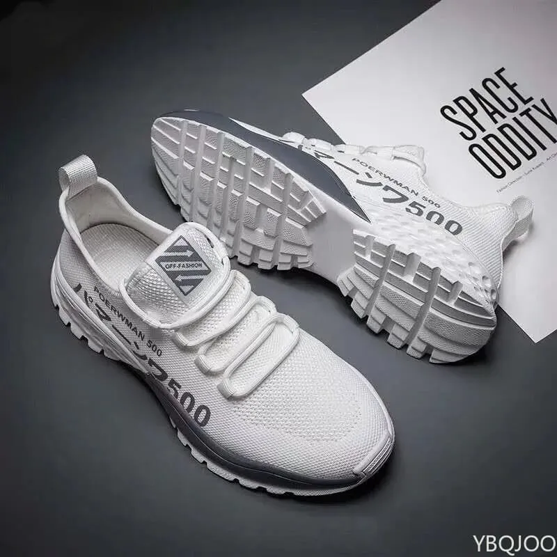 Large Size Spring and Autumn Fashion New Thick Sole Height Increasing Casual Men's Shoes Niche Trend Flat Sports Men's Shoes — image 2