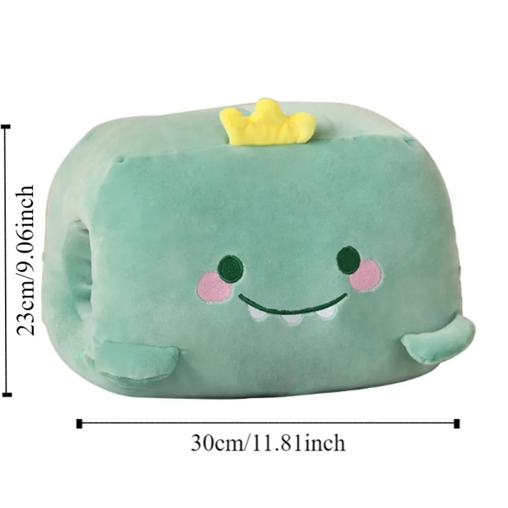 Creative Plush Toy Hand Warmer Plush Pillow Super Soft Keep Warm Office Nap Pillow Animal Cartoon Pillow Stuffed Toy Office