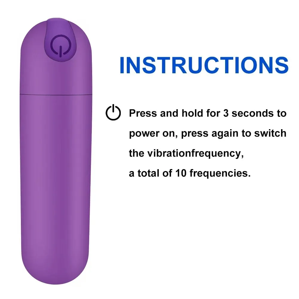 Mini Bullet Vibrator for Women Strong Shock Vibrating Nipple Vagina Clitoral Stimulator Thrusting Dildo Sex Toys for Couple 18+
