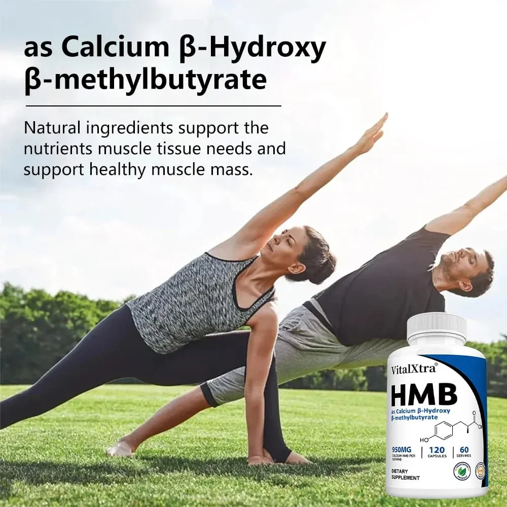 Highly Absorbable HMB Supplement – Supports Muscle and Movement Enhances Strength and Reduces Skeletal Muscle Damage — image 3