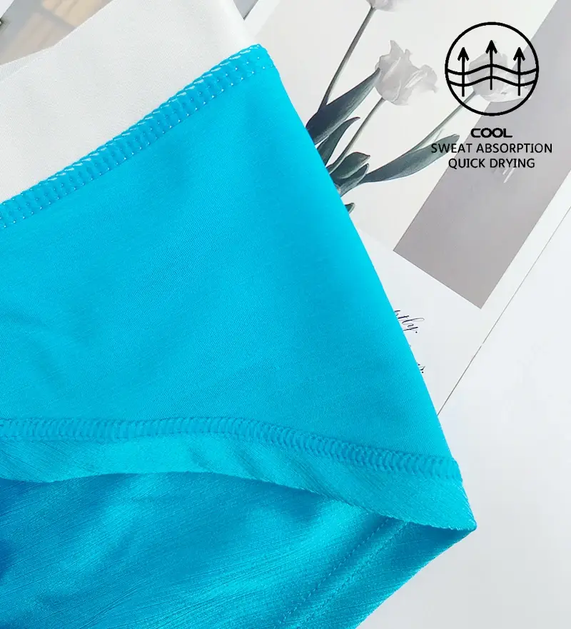 Comfortable Boxer Briefs for Men Youth Pure Color Simple Style Personalized Square Shorts 1pc Flat Angle Underwear for Men — image 4