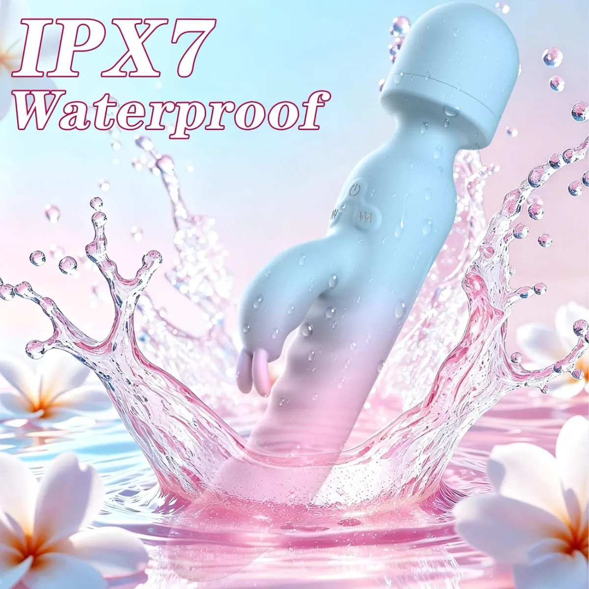 Powerful Rabbit 4 IN 1 Vibrator for Women G Spot Magic Wand Clitoris Stimulator Female Vagina Massager Adults Sex Toys for Woman