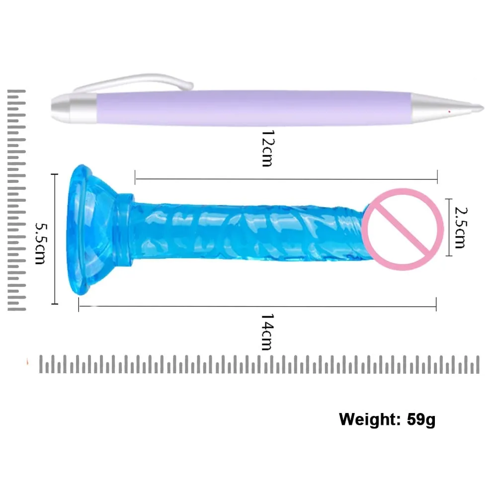 Silicone Dildo with Suction Cup Vagina Clitoris Stimulator Realistic Cock Sex Toys Female Masturbation Device Gay Anus Butt Plug — image 4