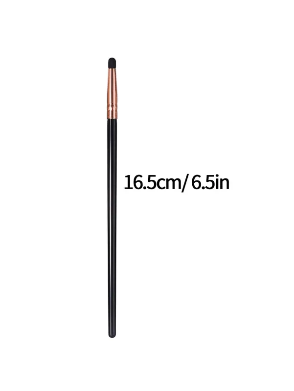 1Pc/6Pcs Sponge Makeup Brush Set Unisex Concealer/Eyeshadow/Tear Trough Brushes for Liquid & Cream Makeup Ideal Cosmetic Gift
