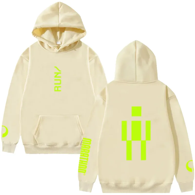 Marathon RUNNER Hoodie Marathon Game Trendy Graphic Clothing Women Men Long Sleeve High Street Sweatshirts Casual Loose Pullover — image 13