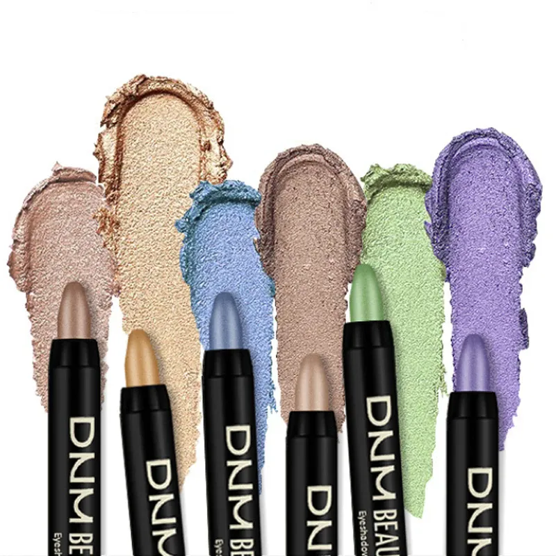 16 Colors Pearlescent Eyeliner Eyeshadow Pencil Color Glitter Waterproof Long-Lasting Shimmer Eye Makeup Non-smudge Eyeliner