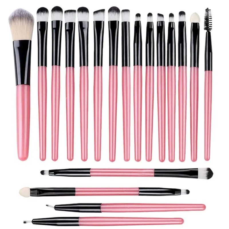 20PCS Detail Makeup Brushes Kit Soft Bristles Concealer Eyeliner Brush Eyeshadow Shader Brush Facial Cosmetic Beauty Tools — image 13