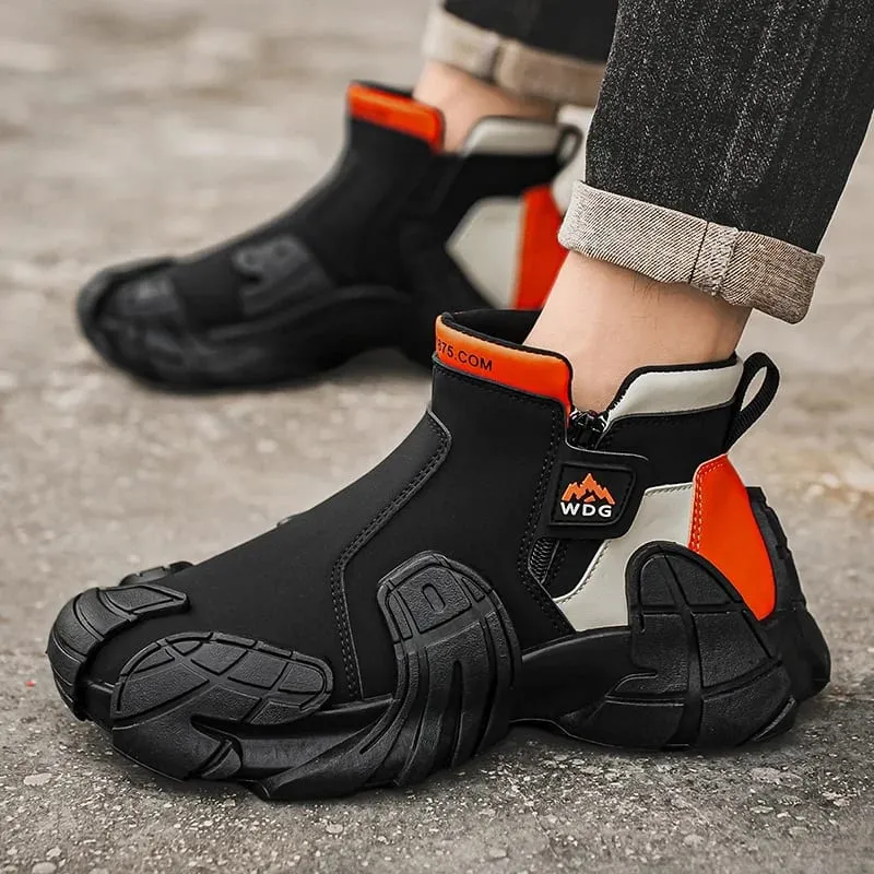 New Men Sneakers Men Shoes Breathable Casual Sneakers Non-slip Platform Running Sneakers Zapatos Para Hombres Outdoor Sport Shoe — image 6