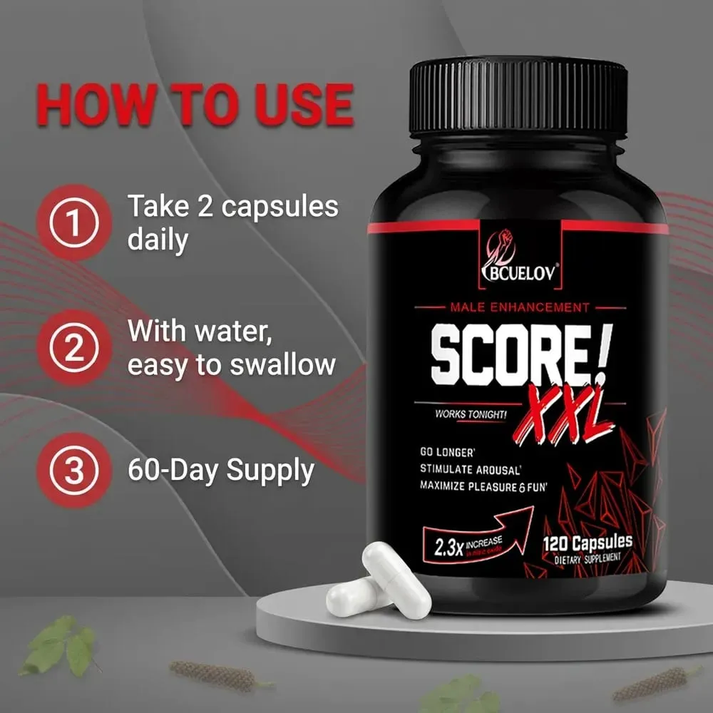 Force Score XXL Supplement with Maca and Tribulus To Help Muscle and Increase Endurance Promote Men's Health — image 7