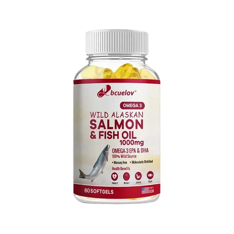 Super Omega-3 EPA/DHA Fish Oil Capsules - Heart Brain & Joint Health Support - Gluten Free Non-GMO — image 9