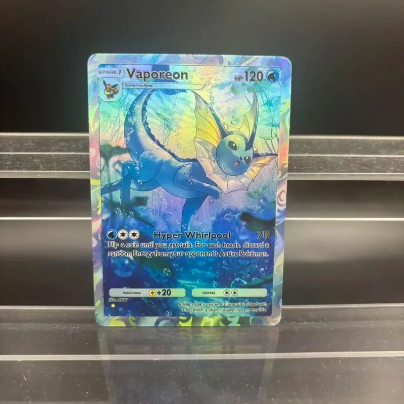 DIY POCKET Collection Cards Umbreon Espeon Jolteon ex Self Made Single Card Classic Game Anime Card Gift Toy