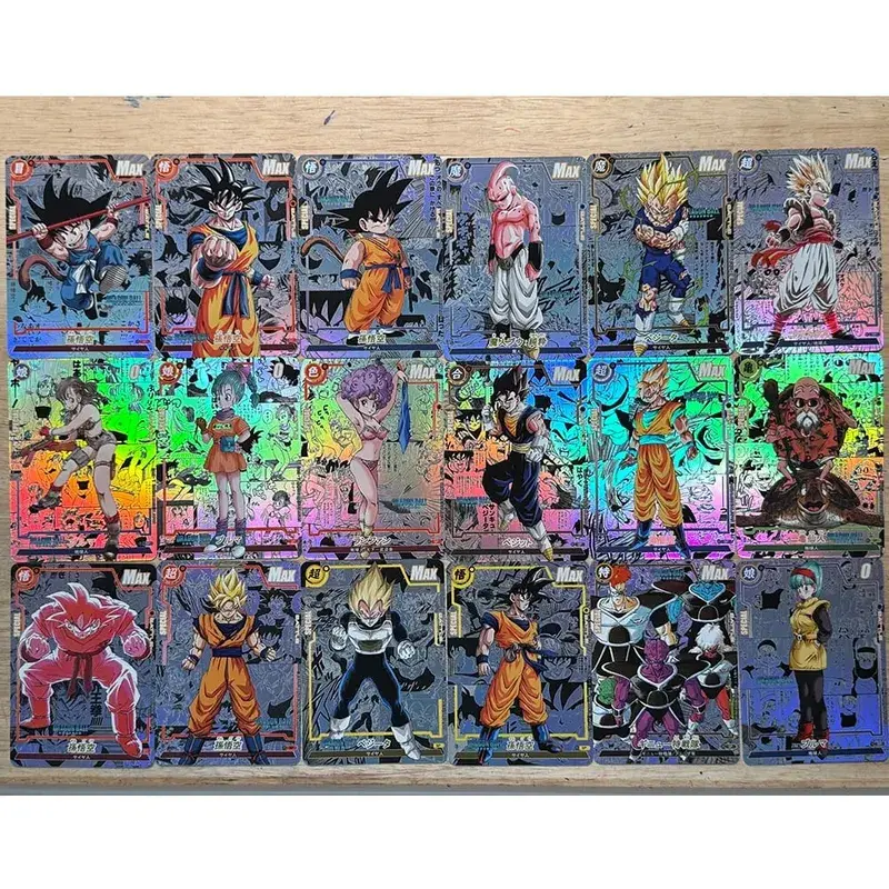 Anime characters Dragon Ball Super Bulma Cell DIY Homemade Bronzing texture Game toys Collection card Christmas birthday gift