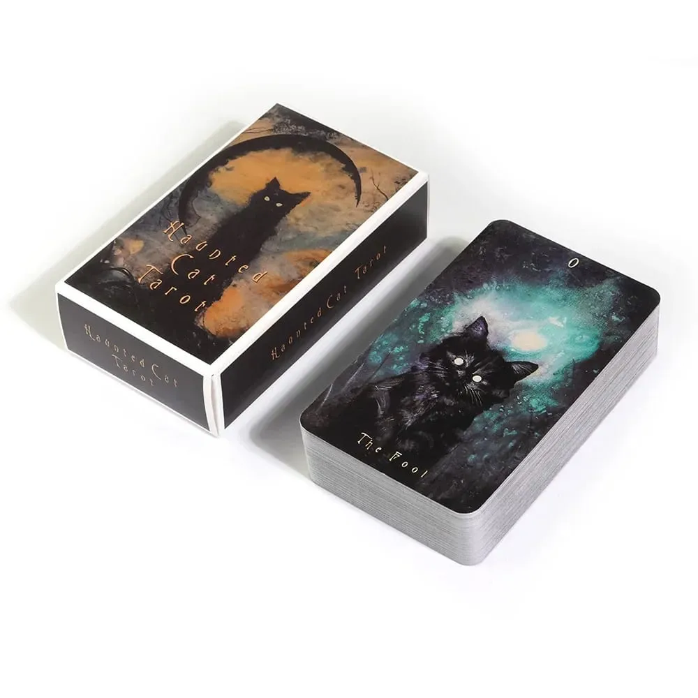 NEW Cute cat tarot cards Board Deck Games Oracle For Fate Divination Party family tarot deck