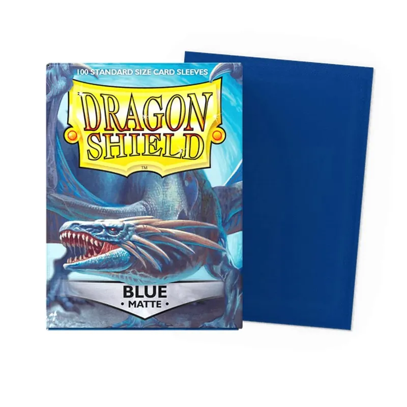 100 Stück/Karton, 66 x 91 mm, Standardgröße, Demark Dragon Shield, matte Kartenhüllen für MTG/PKM/YGO/TCG-Brettspielkarten