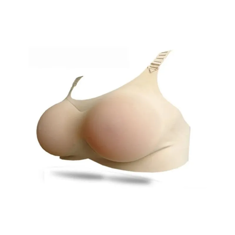 Breast Forms Lehká falešná prsa protézová podprsenka 500-1400 g Skin Friendly A-D cup Brain novinka Kostým