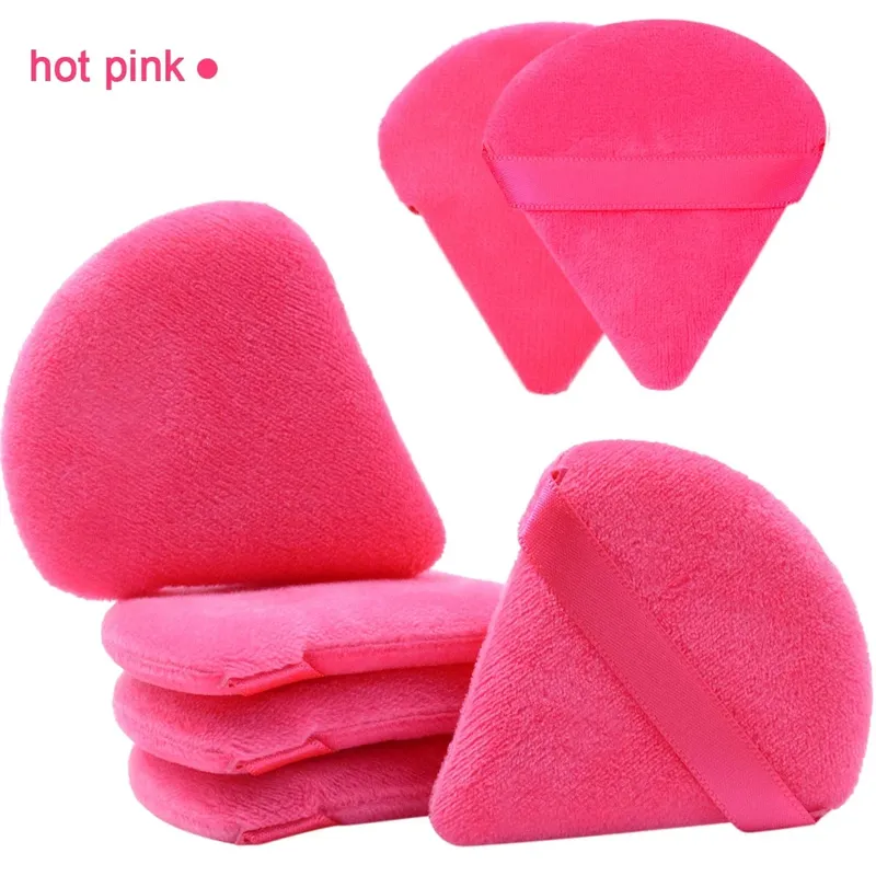 Wholesale Makeup Brushes 7Pcs Triangel Makeup Powder Puff Soft Velvet Cosmetic Sponges For Contouring Eye Corners Air Cushion — image 3