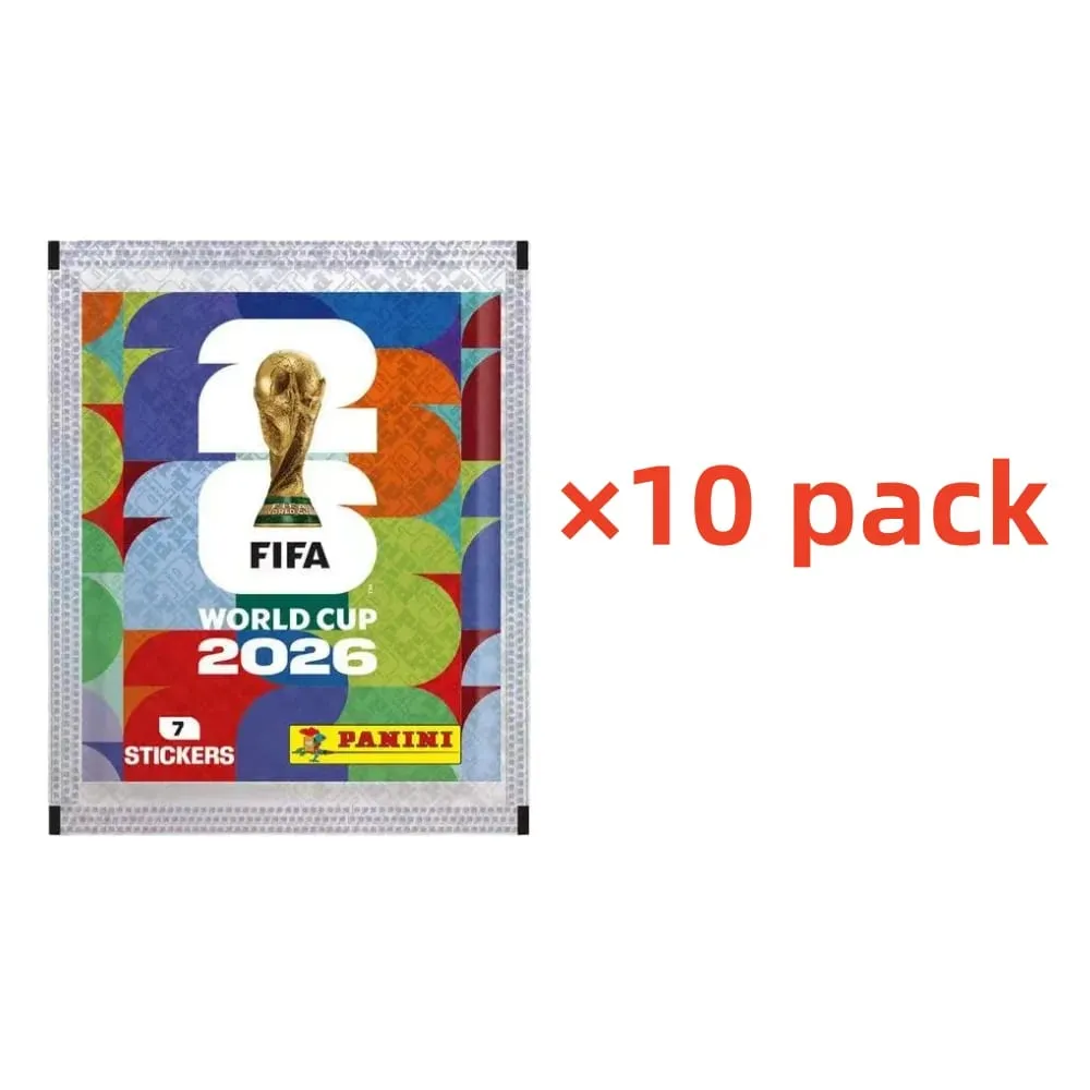 Hot Genuine Panini 2026 World Cup stickers random star players fun Card Games premium collectibles loved by football fans。