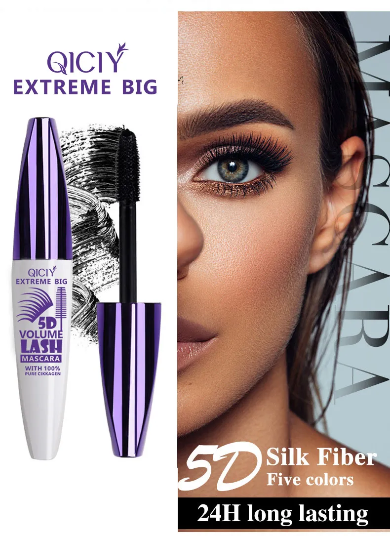 Stereoscopic Eye Black Waterproof and Sweat Resistant Suitable for Halloween Makeup to Create Curly Natural Eyelashes