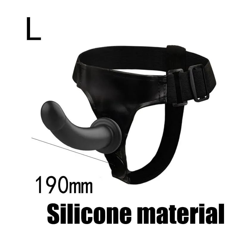 Remote Control Vibrating Silicone Strap On Dildo Harness Adjustable Wearable Pegging Panties for Couples Detachable Dual Stimu