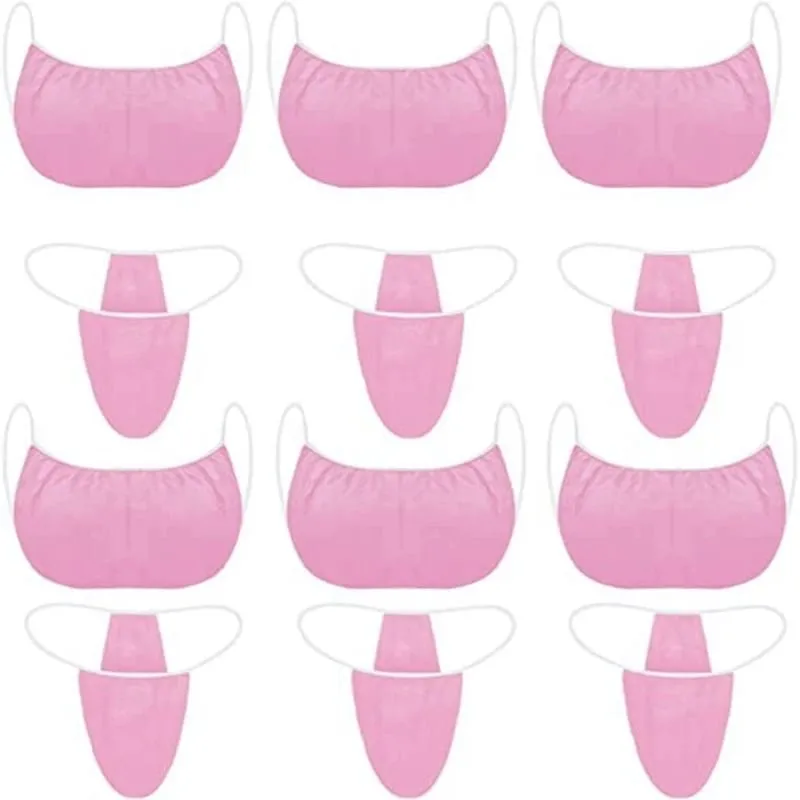 50Pcs Disposable Nonwoven Underwear Set Breathable Travel Essential For Women Hygienic Individually Wrapped Pack