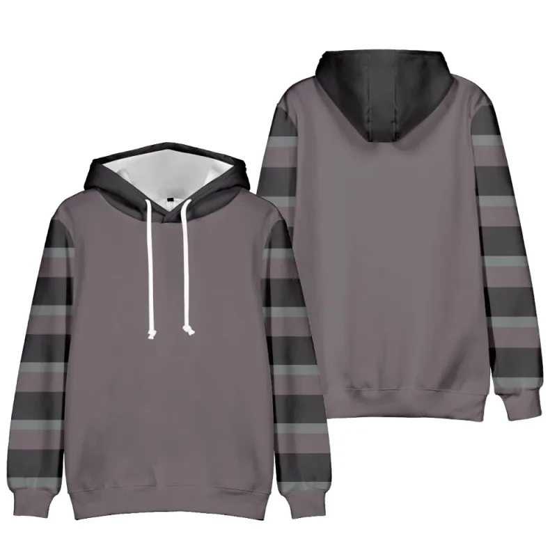2024 mode imprimé motif rayé pull pour hommes décontracté Simple surdimensionné sweat à capuche ample Design de rue Harajuku sweat-shirt pour hommes