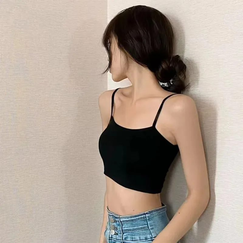 Comfortable Anti-Exposure Camisole Convenient Design Women's Sleeveless Tank Top Soft Fabric Breathable Camisole for Women