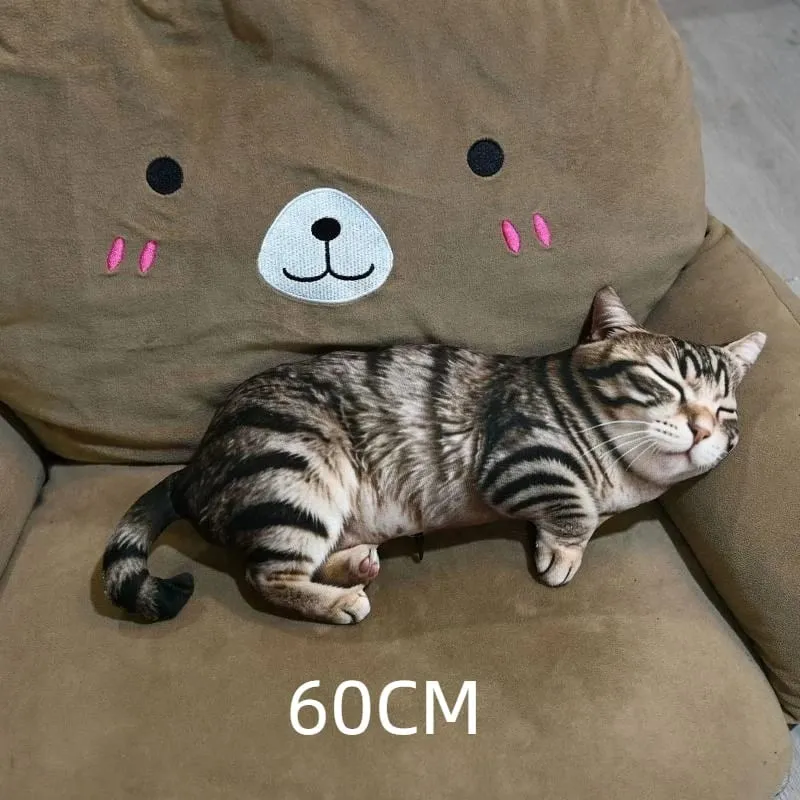 Realistic 3D Pig Shaped Plush Pillow Soft Comfortable Fabric Perfect For Sofa Decor Bed Rest Birthday Gift For Kids And Adults