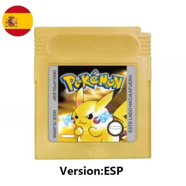 Many style Pokemon Red Blue Crystal Golden Green Silver Yellow GBC Game Card 16 Bit Video Game Cartridge Console Card GB/SP — image 22