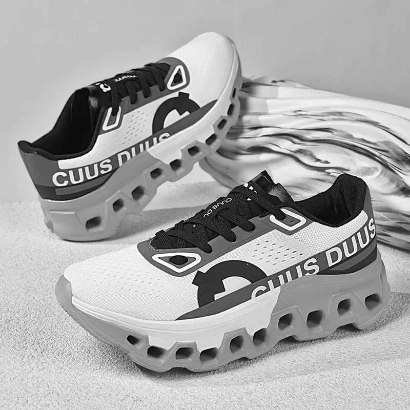 Men's Cushioning Running Shoes Lightweight Athletic Casual Sneakers Male Non-Slip Sports Shoes Outdoor Travel Walking Shoes