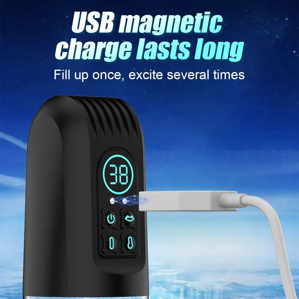 IPX7 Electric Penis Pump for Vacuum Pump Enlargement Extend Pump Waterproof 6 Suction Extender Enhancer Sex Toys for Men — image 4