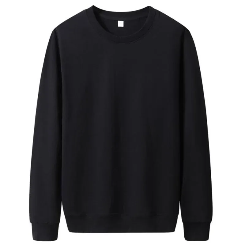 Men Casual Hoodie Solid Color Sweatshirt Fashion Winter Autumn Casual Sweatshirts Pullover Fleece Streetwear — image 5