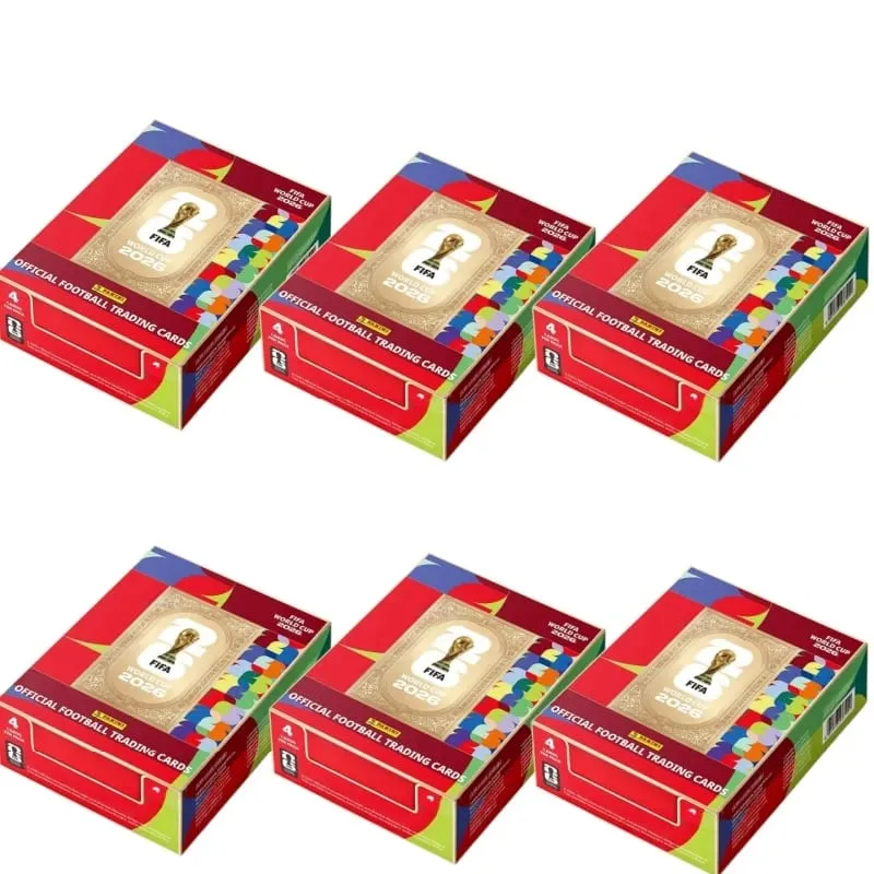 Panini 2026 World Cup Football Collectible Card Messi Cristiano Ronaldo Mercural Merchandise CollectorEdition Card Gift