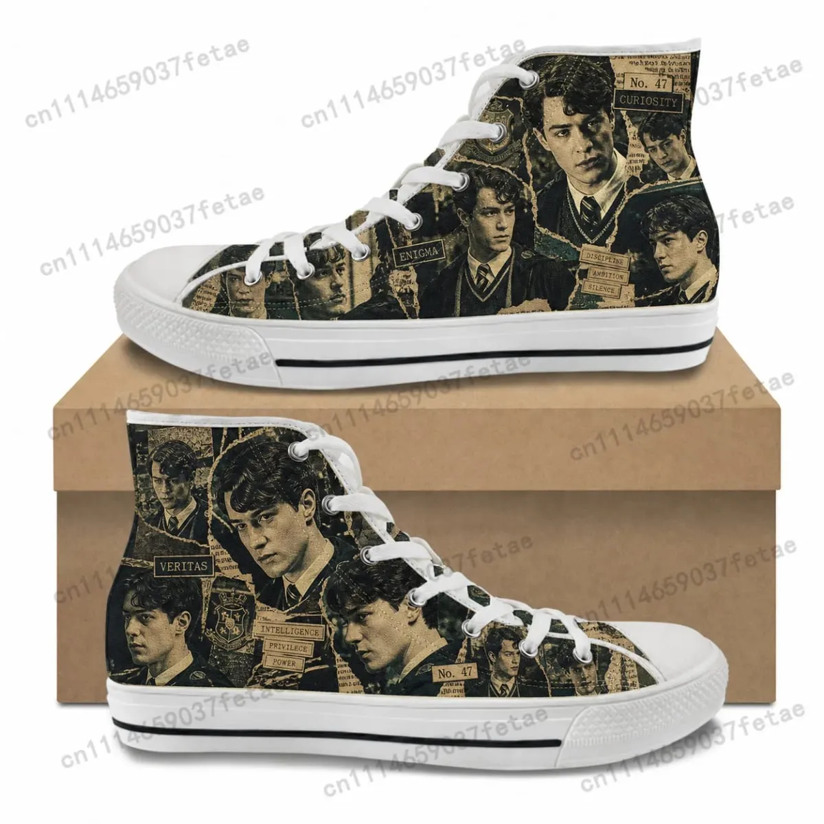 Tom Riddle Low Top High Quality Sneakers Teenager Canvas Sneaker Mens Womens Casual Couple Shoes Customization Shoe