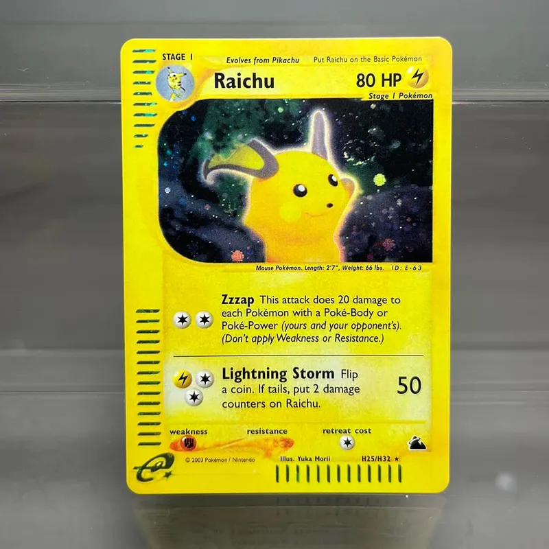 PKM Cards Charizard Steelix Celebi Single Foil Cards Magneton Gengar Classic Game Collection Cards PTCG Proxy Cards