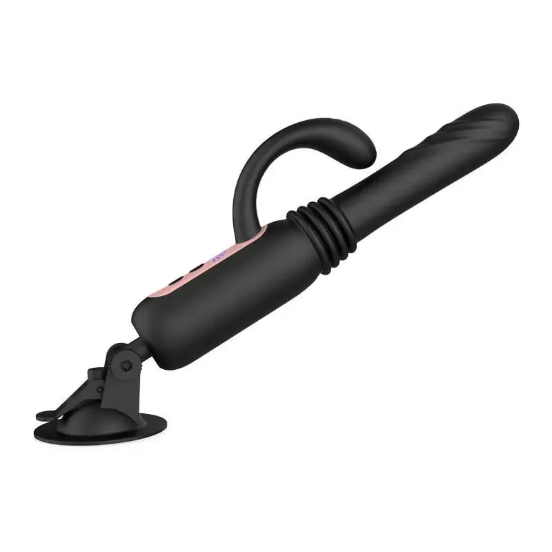 7 Telescopic Sex Machine Thrusting Dildo Vibrator 30MM Auto Stretch Rechargeable With Suction Cup Adult Sex Toys for Women