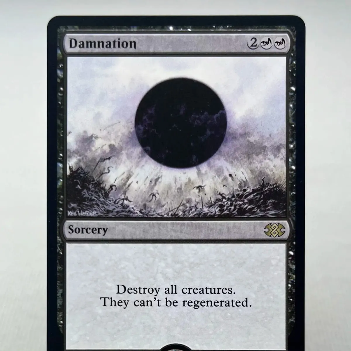 AFR 2X2 KHM HOLO9-002 Tcg Proxy Cards Smothering Tithe Bloom Tender City of Brass Damnation City of Brass City of Brass