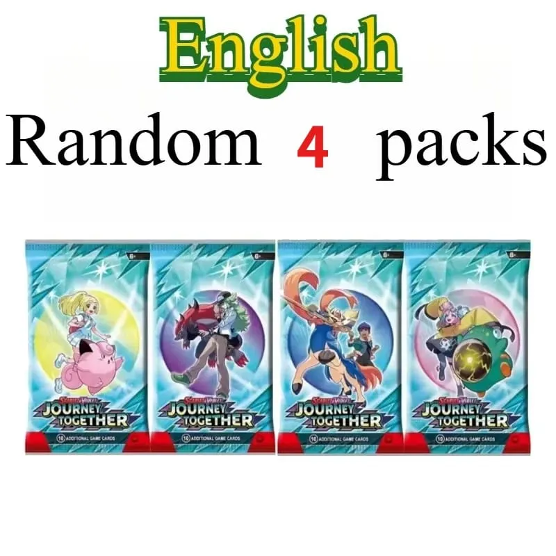 楽しい 40 ピースポケモンカードパック 4 セット日月バイオレット 151 英語トレーディングカードグッズおもちゃハロウィンギフトファンタジー SF