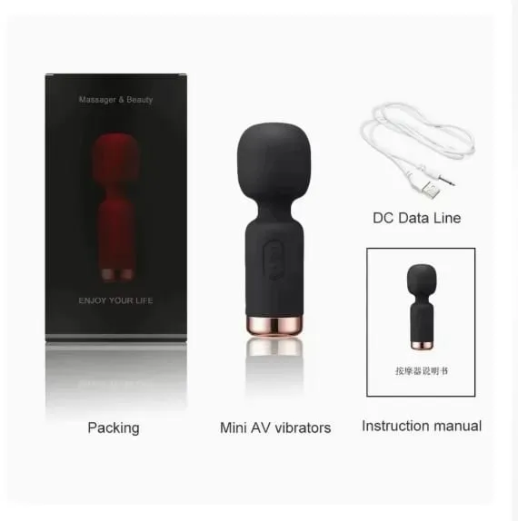 Mini AV Vibrator G Spot Vibration Vagina Anal Clitoris stimulator Dildo vibrator Adult sex Toys for women Masturbation Sex