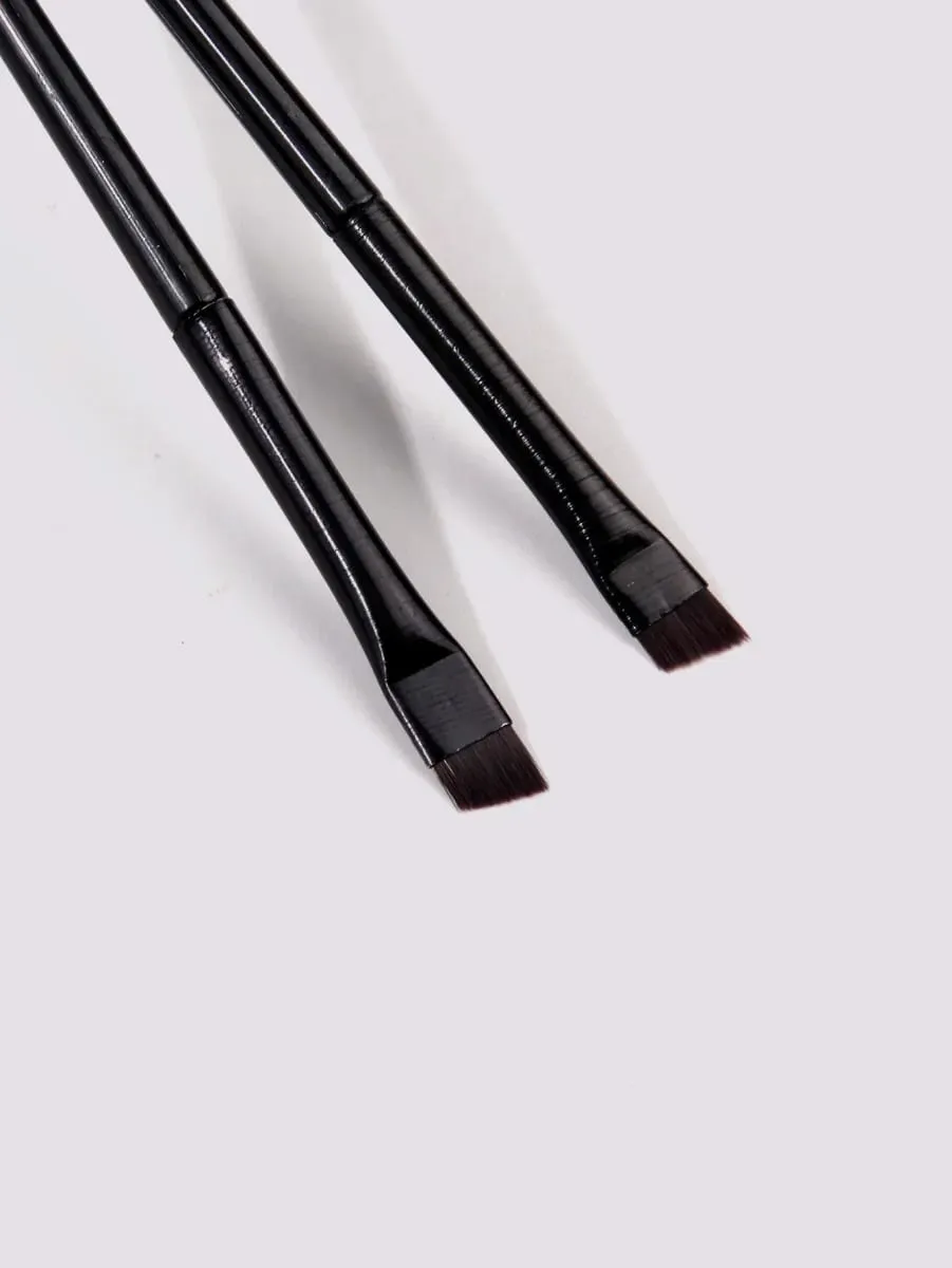Flat Eyeliner Make up Brush Super Thin Angled Eyeliner Eyebrow Makeup Brushes Professional Exquisite Fine Eyebrow Makeup Tools