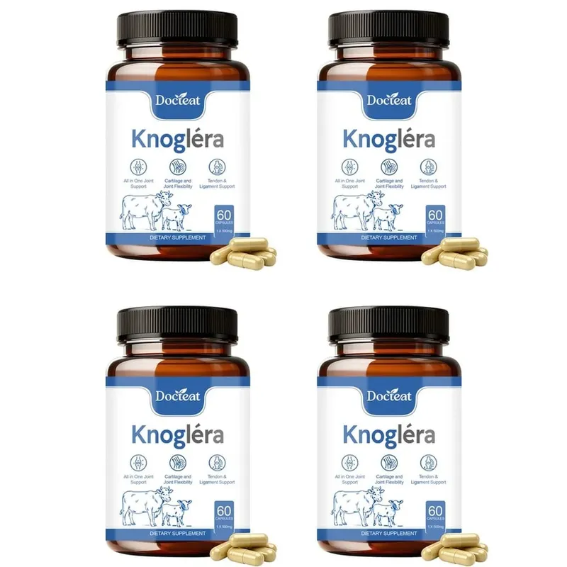 Docteat Knoglera MSM Joint Support Capsules Joint Comfort Cartilage Health and Joint Flexibility for Daily Mobility 60 Capsules