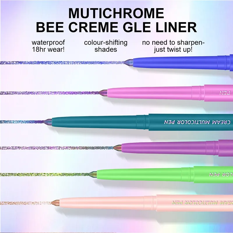 Chameleon Eyeliner Stick Pen Glitter Eyes Shadow Waterproof Shimmer Eye Liner Pen Shiny High-gloss Cosmetics Beauty Make Up — image 5
