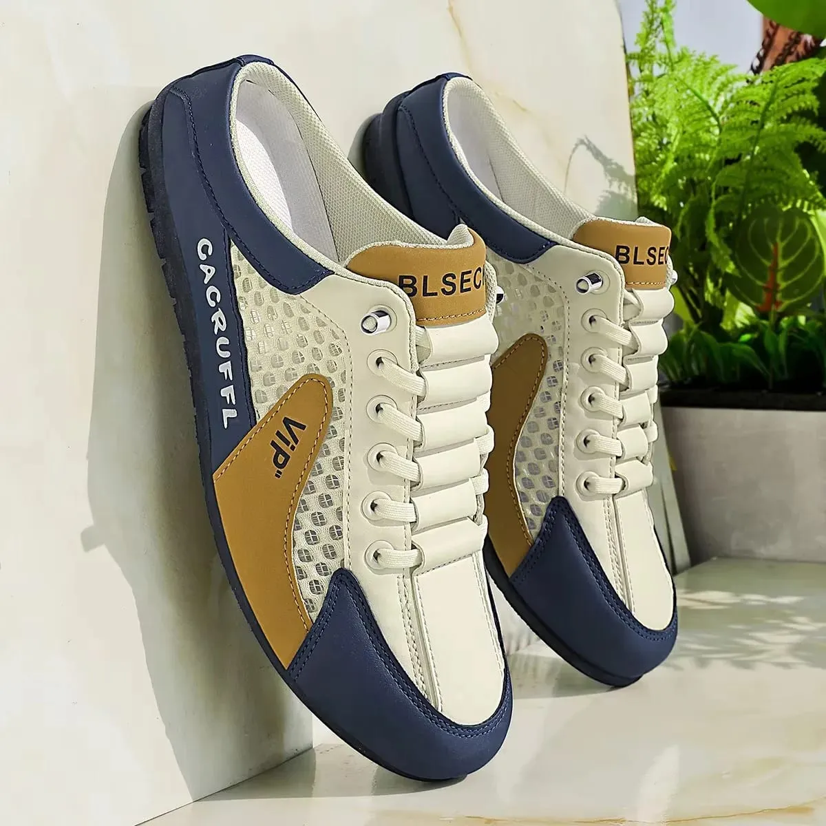 Men's Casual Slip-Ons - Durable Comfortable Breathable & Stylish Half-Slippers